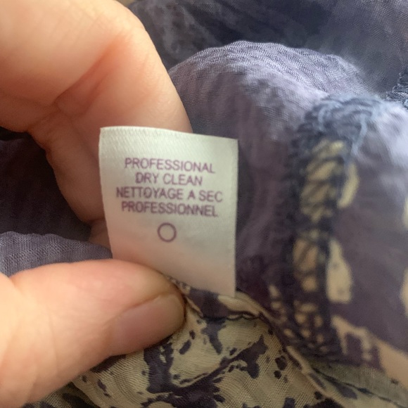 Calypso St. Barth Silk Blouse- Small - Picture 7 of 7